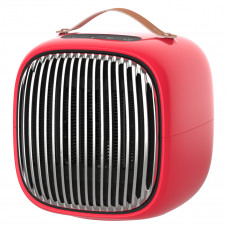 Desktop Ceramic Heater & Fan (Red) - NH5081R